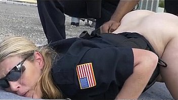 Slutty cops get dick