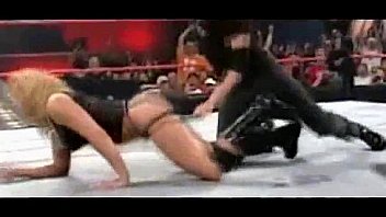 Trish andamp; Stephanie Mcmahon Big Asses - WWF No Way Out 2001