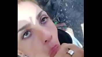 iranian wife behnaz sucking cock outdoor