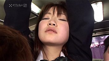 41Ticket - Yayoi Yoshino Caught in Bus Gangbang (Uncensored JAV)