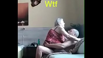 Grandma is getting fuck by a old guy