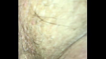 Wet pussy cum on ass after fingering