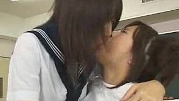 Japanese Lesbian Kiss 1