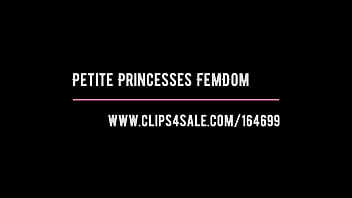 Sexy and Rough Dominant Petite Girl In Fetish Leather - Hard Female Domination and BDSM Humiliation Her Submissive Boyfriend - Pet Play, Spit In Mouth, Slapp, Fullweight Trampling e.t.c. (Preview)