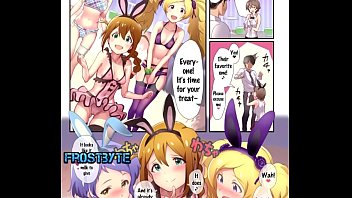 Bunny cafe initiation for the new girl