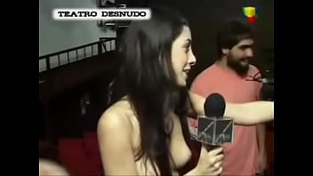 News reporter has to get naked for interview, viewers get to see her nude