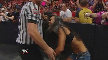 AJ Lee getting turned to ugly by permanently!