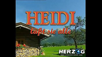 Anal Heidi in the barn